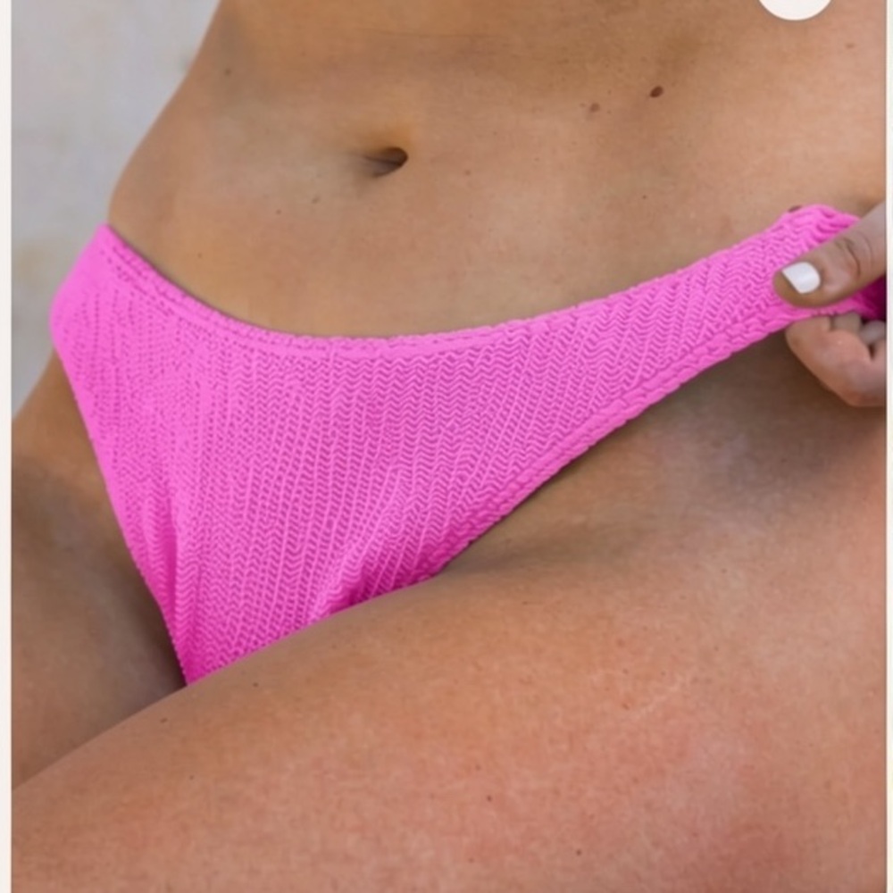 Watercolors Kenny Flowers The Aruba bikini bottom pink